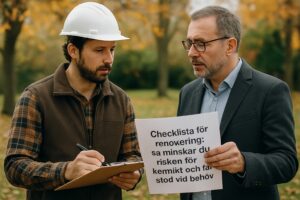 Checklista för renovering: så minskar du risken för konflikt och får stöd vid behov