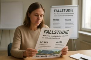 Fallstudie: När flera vardagsbeslut påverkar en solcellsinvestering